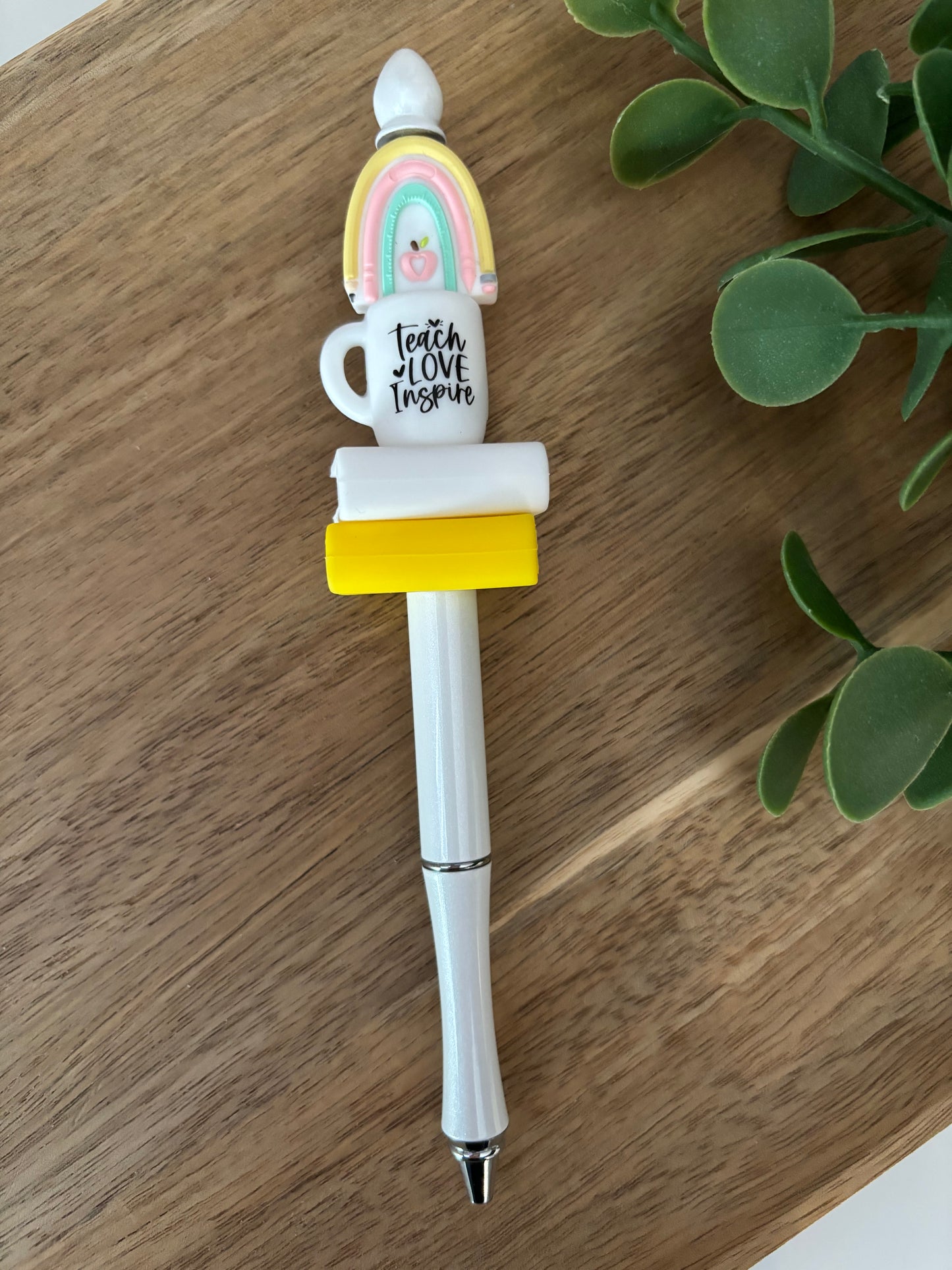 Rainbow Coffee Book Teacher Pen