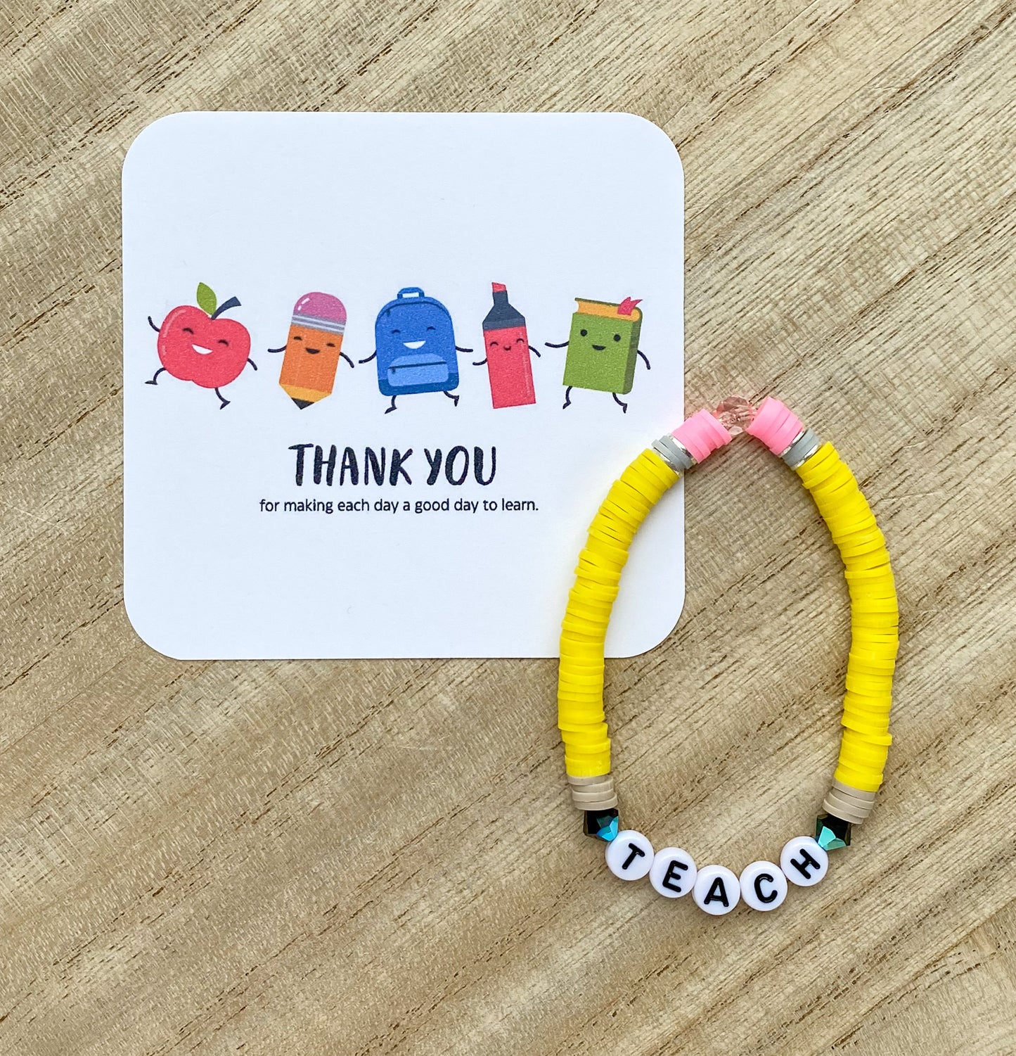 TEACH Pencil Bracelet