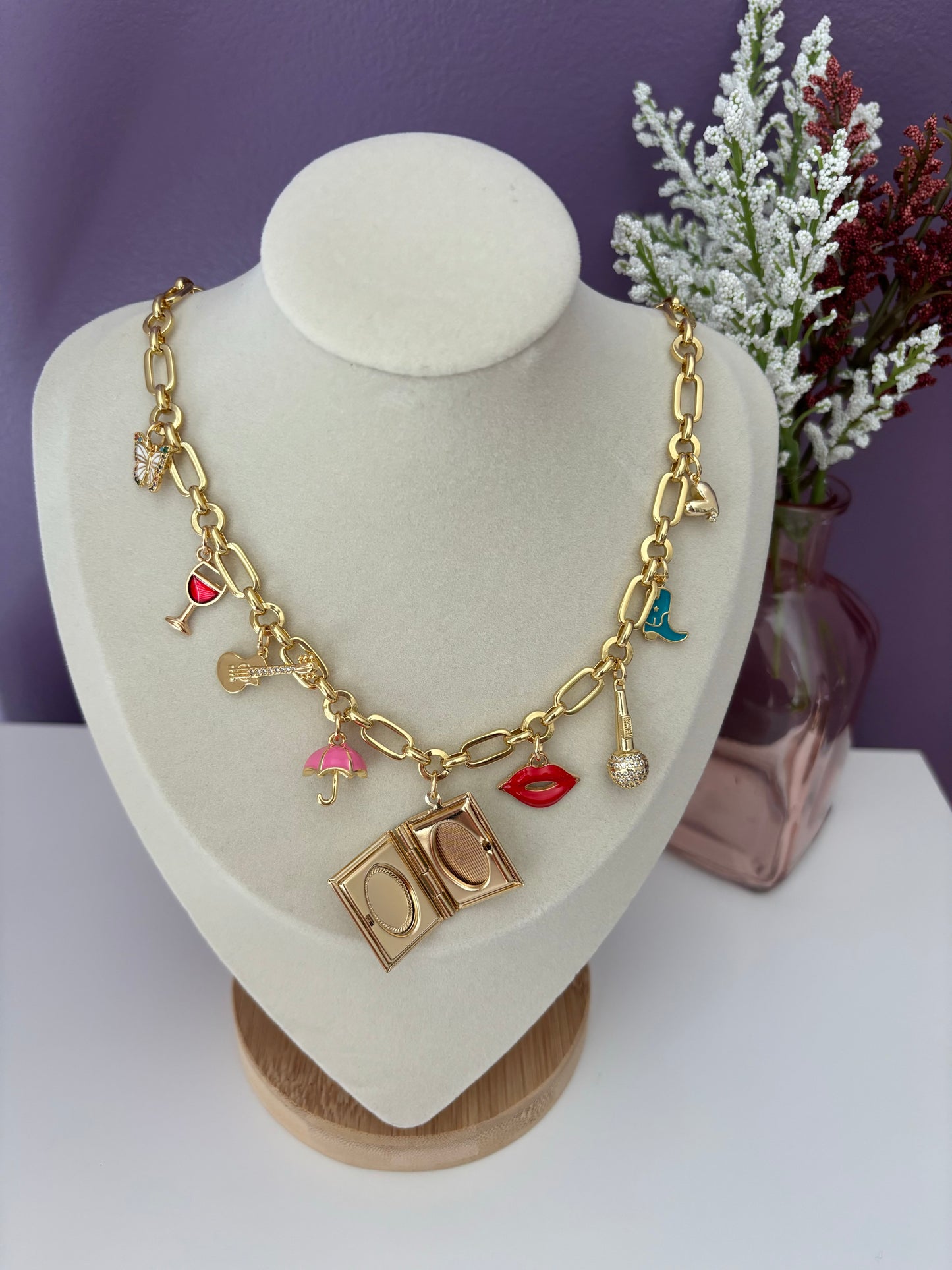 Eras-inspired Charm Necklace