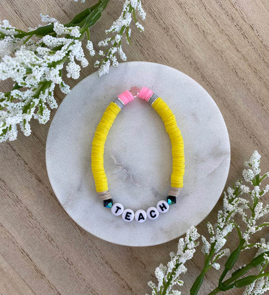 TEACH Pencil Bracelet
