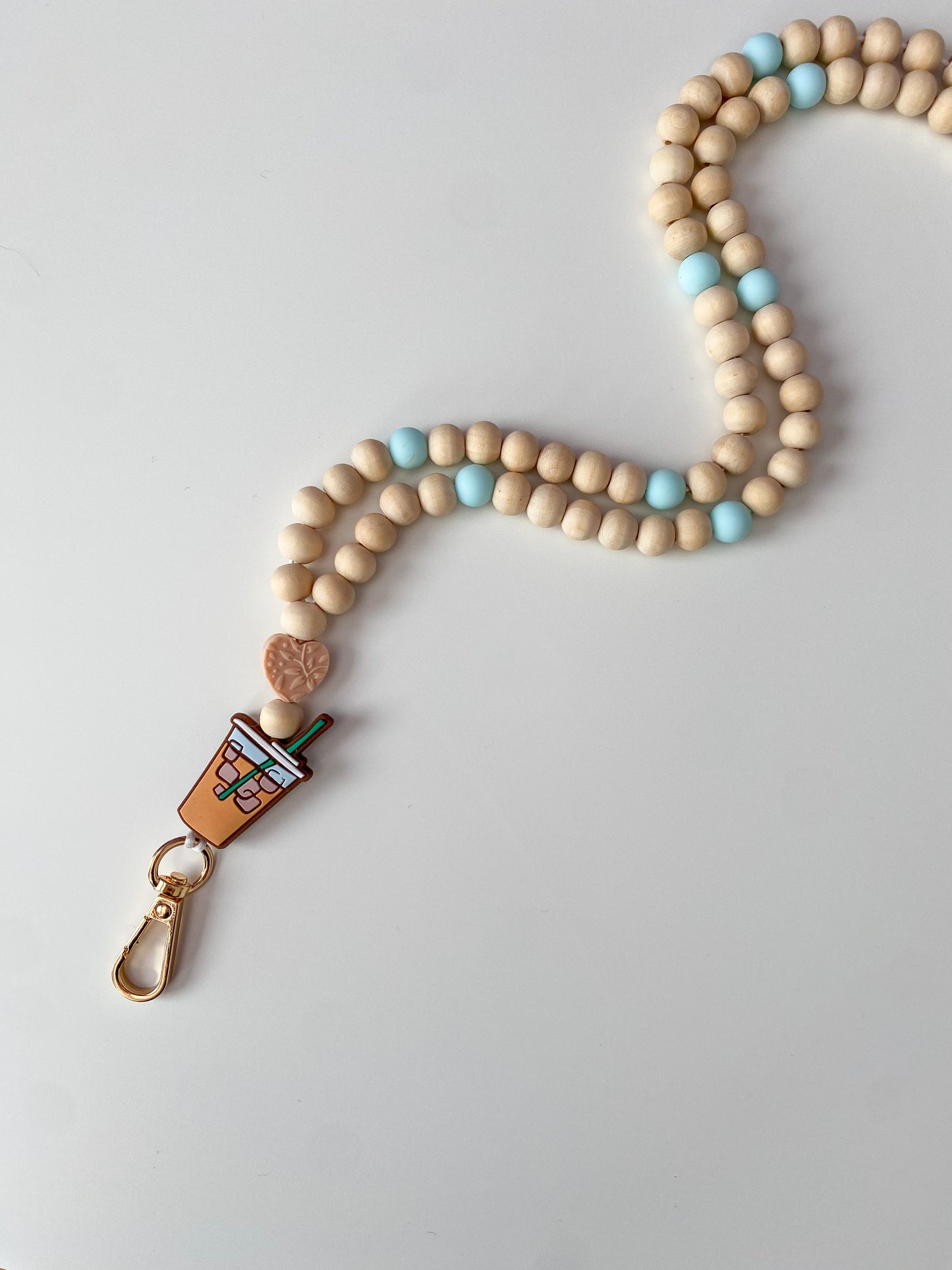 Love Iced Coffee Lanyard