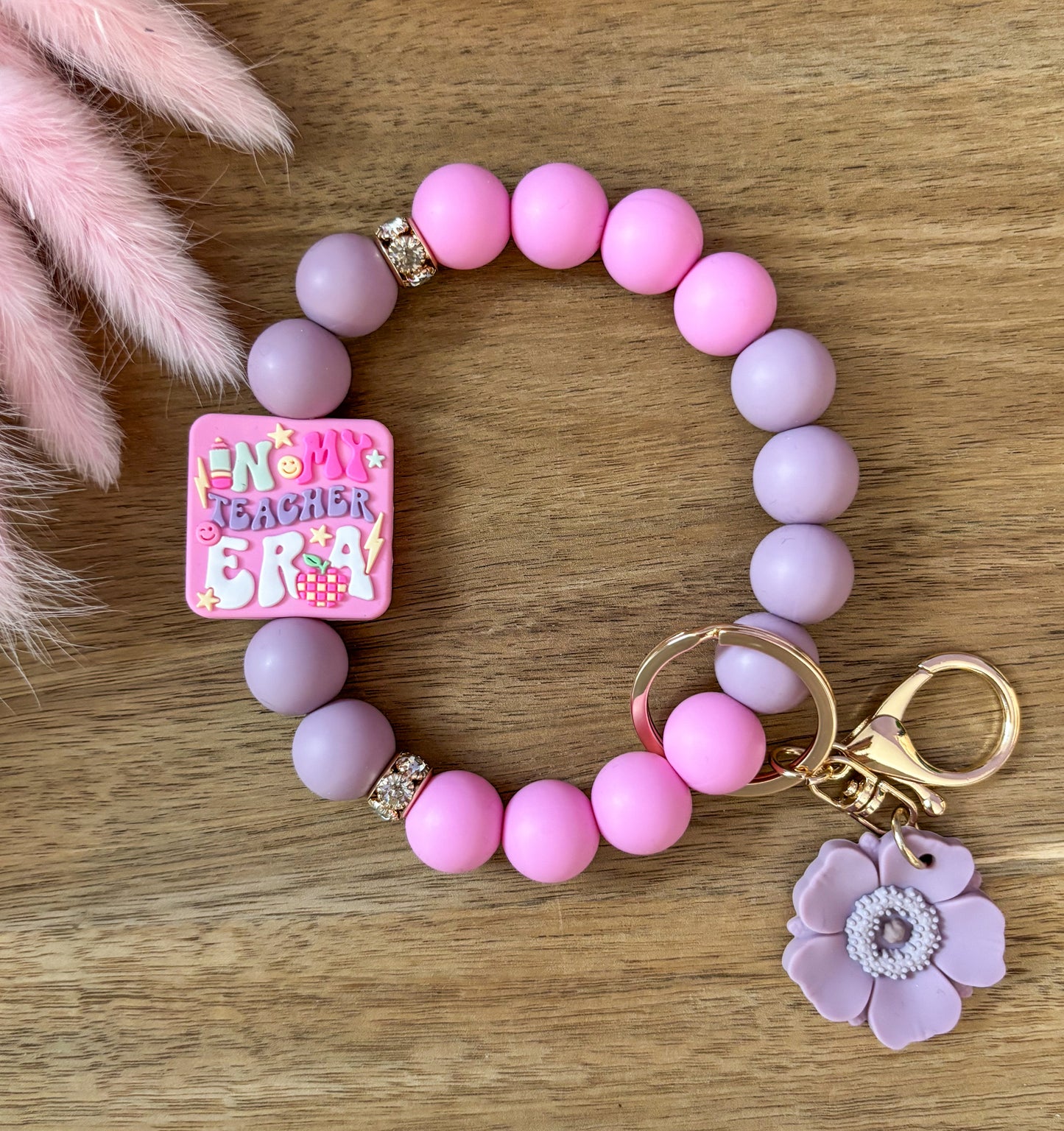 In My Teacher Era Keychain Wristlet